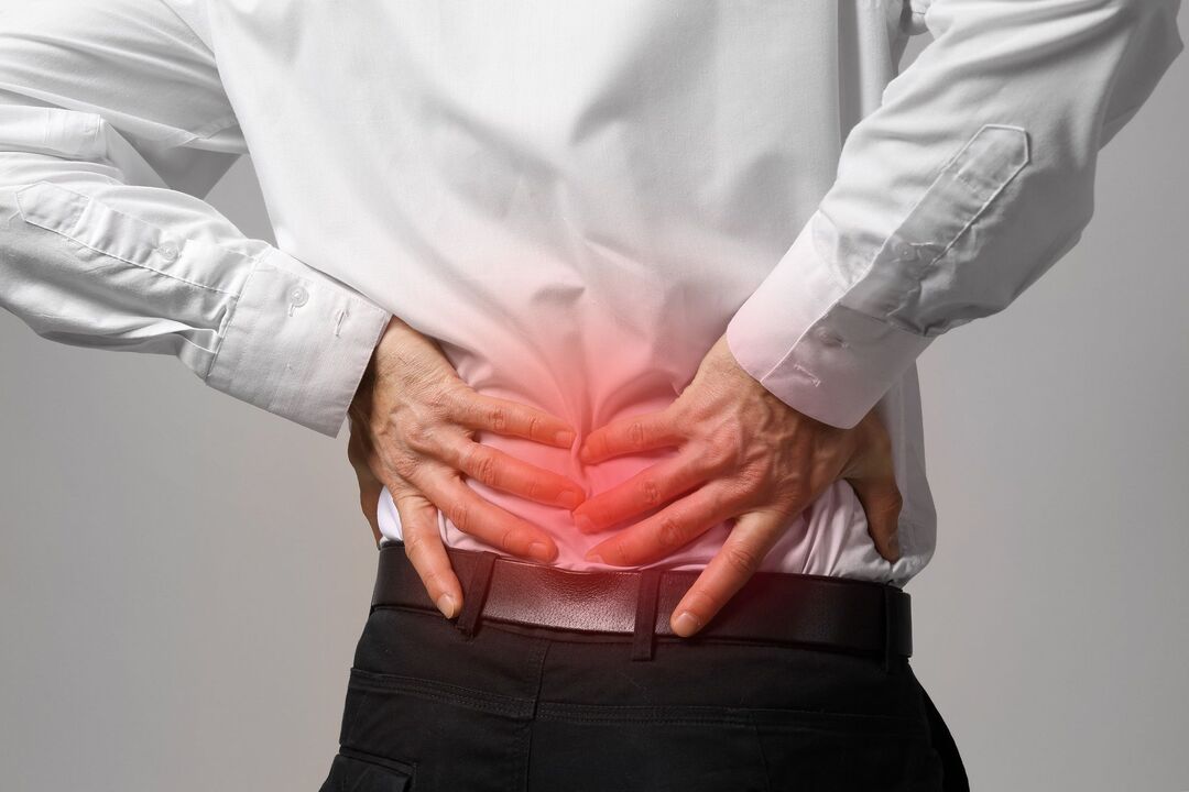 back disease leading to impotence