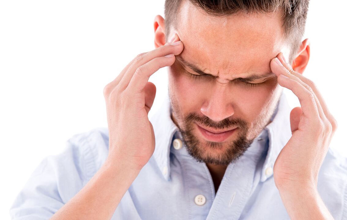 Headache is a side effect of the medication that causes the disease